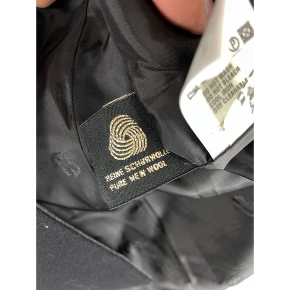 Escada Women's Blazer‎ Button Black Long Sleeve Wool Size Medium - Picture 7 of 10